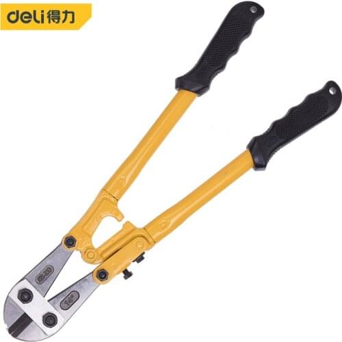 Deli 14''Multifunctional Wire Bolt Cutter Tool Heavy Duty Pliers Strong Shear Lock Chain Thicken Hand Tools Labor Saving Cutters