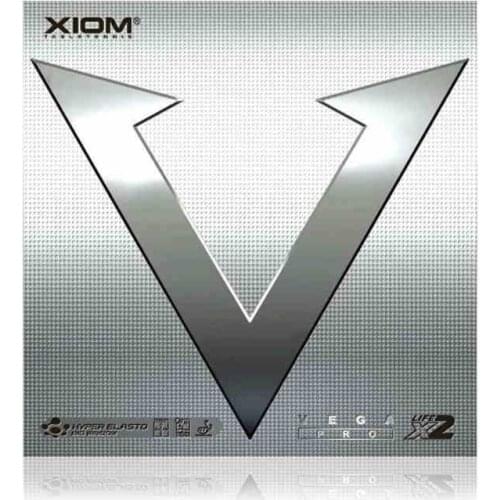 Original Silver Xiom Vega pro Black Sponge Table Tennis Rubber Ping Pong Rubber