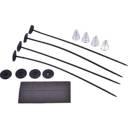 1 Set Of Electronic Radiator Fan Strap Installation Kit Strap Pull Ring Spring Electric Cooling Radiator Fan Accessories