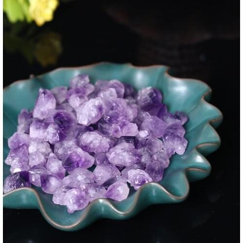 2pcs 100% Irregular Natural Amethysts Rough Raw Stone Pendant Jewelry Healing Jewelry Reiki Gem stone DIY Necklace Accessories