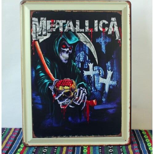 30pcs/lot Metal Sign shabby chic Wholesale Cartoon poster Tin signs Art home decoration House Cafe Bar Vintage Metal signs N-16