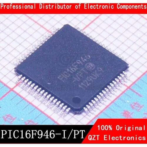 5pcs/lot PIC16F946-I/PT PIC16F946 QFP-64 In Stock