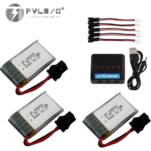 3.7V 300mah rechargeable battery and charger 602030 for 9610E 9604E Car High Speed RC Racing Child Toy Mini Car Spare Parts