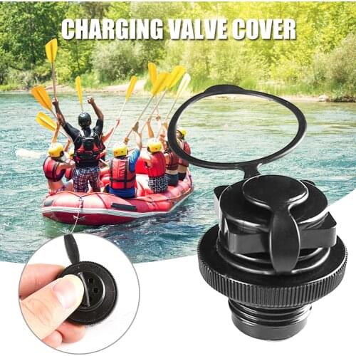 PVC Dinghy Raft Screw Valve Cover Nozzle Cap Plug Inflatable Boat Kayak Air Bed for Outdoor Watering Playing Supply