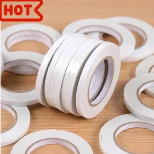 HOT SALE Double-sided Tape Strong Adhesive Ultra-thin High-adhesive Tape Office School Supplies Width5/8/10/12/15/18/20
