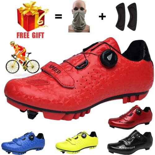 Custom Men Ultralight Road Freestyle Bicycle Shoes Women MTB Specialized Enduro Cycling Sneakers Male SPD Spinning Bike Footwear