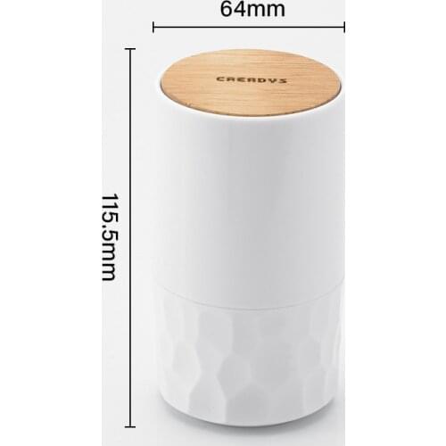 Toothpick Box Cotton Swabs Holder Tooth Pick Automatic Dispenser Press Can Living Room Table Accessories Cotton Bud Container