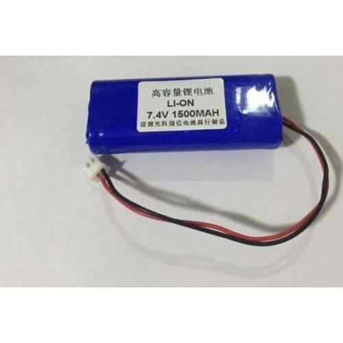 7.4v li po li-ion batteries lithium polymer battery 7 4 v lipo li ion rechargeable lithium-ion for 14650 1500MAH 7.4 V
