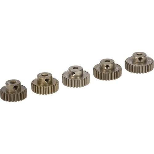 M0.6 3.175mm 23T 24T 25T 26T 27T 0.6 Module Pinion Motor Gear for 1/8 1/10 RC Off-road Buggy Truck Brushed Brushless Motor