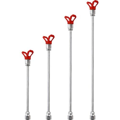 20/30/50cm Airless Paint Spray Gun Tip Extension Pole Rod Aluminum Alloy Tool Sprayer Extension Rod For Spraying Machine