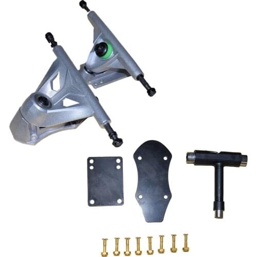 Customizable skateboard bracket trucks 1pair of 6 inch surf truck surf truck skateboard truck gravity casting perfusion bridge