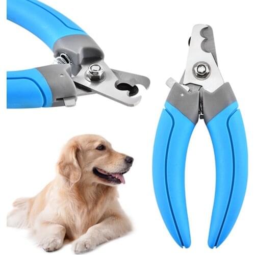 Pet Cat Dog Grooming Scissors Stainless Steel Pets Nailclipper Safety Nail Toe Claw Clean Protect Nail Cutter for Animals