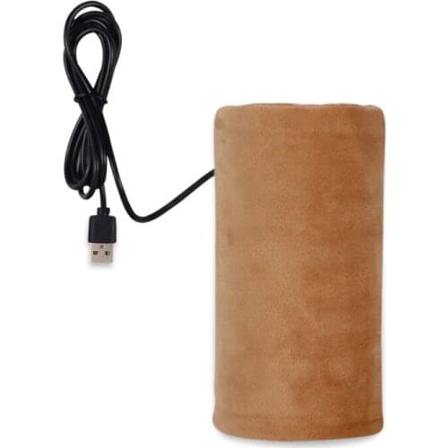 Portable Travel USB Baby Bottle Milk Warmer Infant Feeding Bottle Heated Bag Milk Thermostat Heater