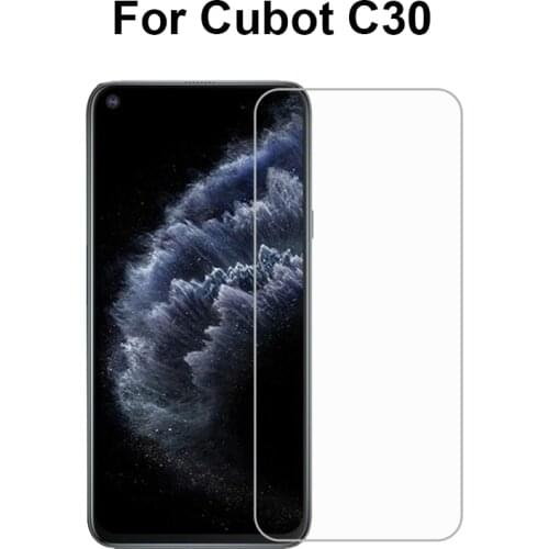 2PCS sFor Glass on Cubot C30 Tempered Glass for Cubot C 30 Screen Protector for Cristal Templado Cubot C30 HD Protective Glass