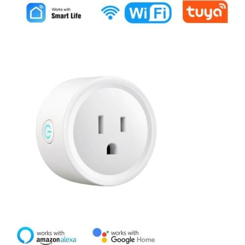 WIFI Smart Socket Wireless Voice Control Timer Intelligent Plug US Standard/16A Timer Outlet Switch For Amazon Alexa Google Home
