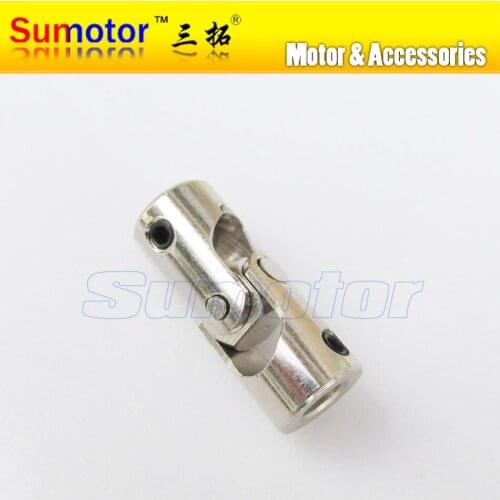 Inner bore diameter 3mm 4mm 5mm 6mm OD11mm L22mm single universal joints coupling Crossing coupler for RC Car Boat model Robot