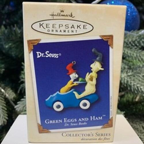 1PCS American out of print collection series hmk green eggs and ham Pendant
