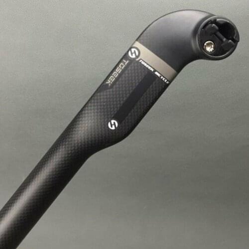27.2 / 30.8 / 31.6 x 400mm TOSEEK Carbon AERO Lay Back Seat Post For Road Bike