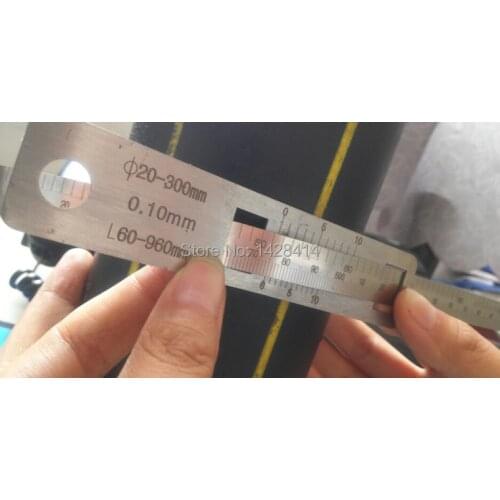 9425-10367mm Stainless Steel Precision Circumference Tape/Ruler and Diameter ruler Periphery Taper Circumference Taper PI Taper