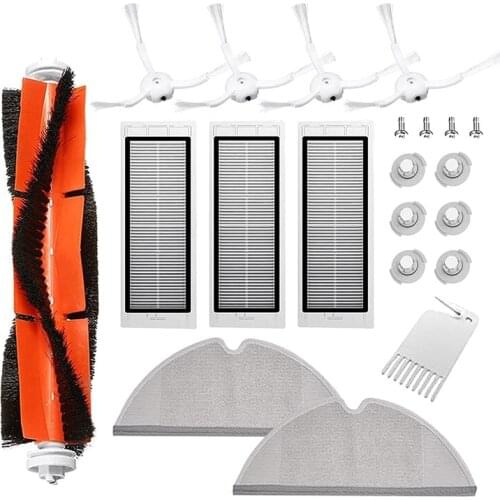For Xiaomi Robot Vacuum Cleaner,Replacement Filter Parts for Xiaomi Roborock S50 S55 S6 Robot Vacuum Cleaner Accessories