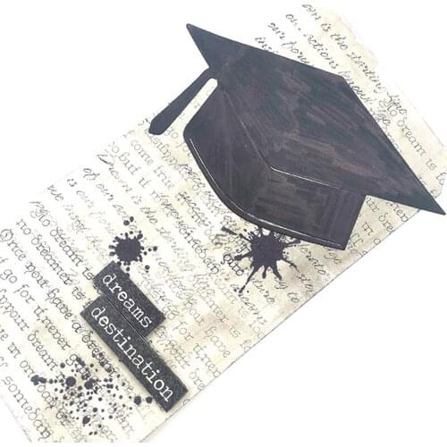 Julyarts Maester Cap Stencils For Card Making Molds For DIY Scrapbooking Card Decorative Embossing Die Mold 2021 New Handcraft