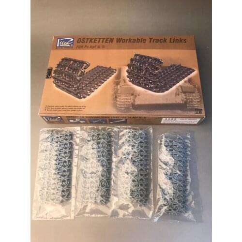 Riich Models RE30008 1/35 Ostketten Workable Track Links for Pz.Kpf III/IV model kit