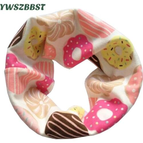 Fashion Baby Scarf Cotton Baby Bibs for Boys Girls Burp Cloths Autumn Winter Kids Scarf Collar Infant Toddler O Ring Neckerchief