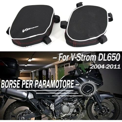 2004-2011 NEW Motorcycle Accessories Frame Crash Bars Waterproof Bag Repair Tool Placement Bag For Suzuki V-Strom DL650 DL 650