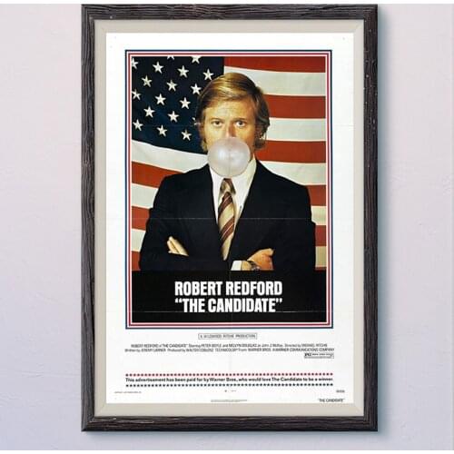 N379 THE CANDIDATE Vintage Classic Movie Wall Silk Cloth HD Poster Art Home Decoration Gift