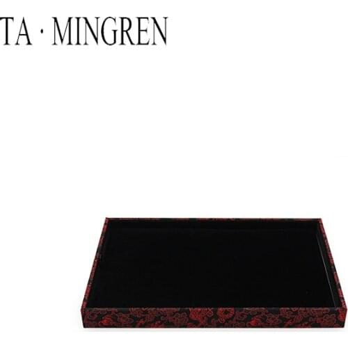 Wholesale Factory Price MDF Jewelry Tray For Bracelet Earring Pendant