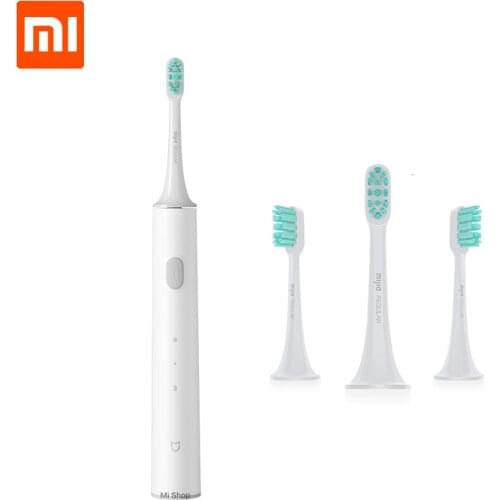 Original Xiaomi Mijia Sonic Electric Toothbrush T300 Rechargeable Waterproof Tooth Brush Adult Smart Ultrasonic Teeth Brush Soft