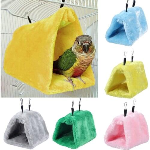 Pet Hammock Plush Soft Autumn Winter Warm Hanging Nest Sleeping Bed Small Pets Hamster Squirrel Chinchilla House