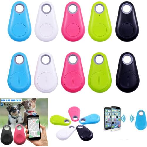 5pc Bluetooth Pet Tracker Mini Anti Lost Alarm Wallet Key Finder Tag GPS Locator Keychain Pet Dog Child ITag Tracker Key Finder