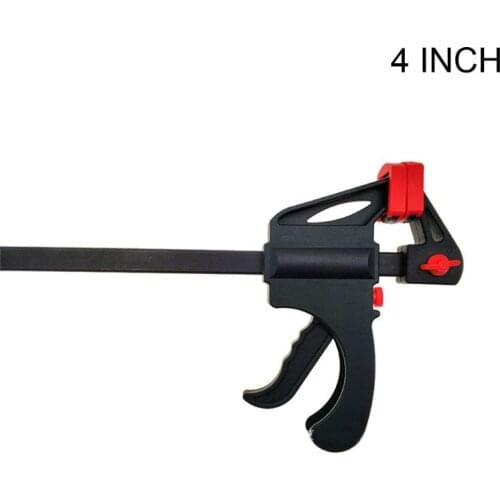 5pcs/set 4/6 Inches F-shaped Fixed Clip Spring Carpentry Handle Fast Clamp H58C