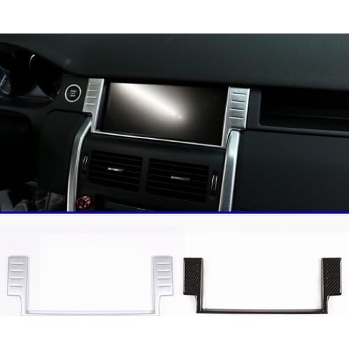 For Land Rover Discovery Sports 2015-2017 Car Accessories Navigation Screen Frame Trim