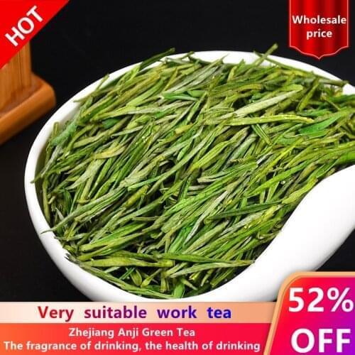 5A Chinese Wihte Tea China Anji Bai Cha Green Tea Beauty Health Food for Health Care Lose Weight Tea Gift Package Box