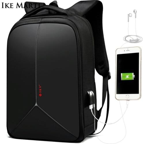 IKE MARTI 2021 Laptop Backpack Anti-theft Waterproof Travel Backpacks New Design USB Charging Business Travel Bag Men Backpack