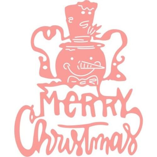 Metal Easter snowman avatar paper die cutting dies for Scrapbooking/DIY Easter wedding Halloween Easter card