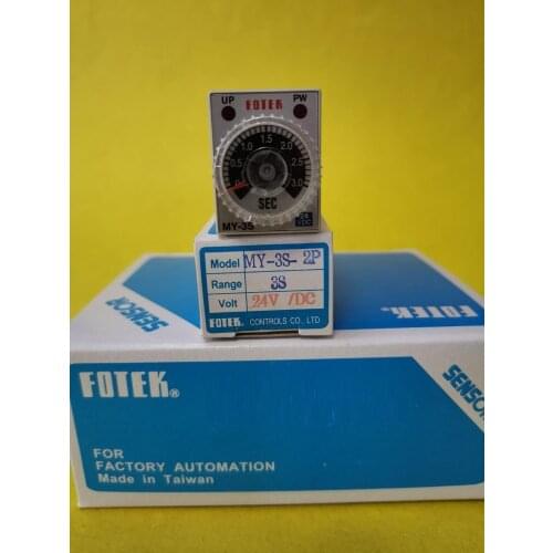 MY-3S-2P-24VDC brand new original imported Taiwan FOTEK timer