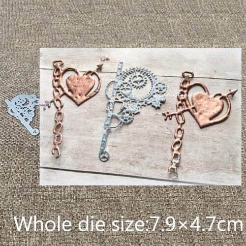 New Design Craft Metal stencil mold Cutting Dies gear heart edge decoration scrapbook die cuts Album Paper Card Craft Embossing