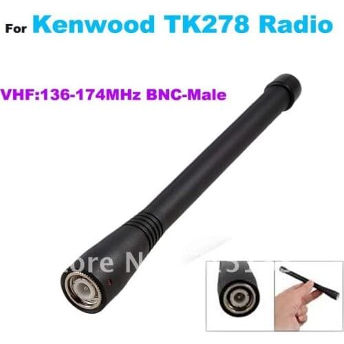 VHF:136-174MHz BNC-Male Plug Antenna for TK278 Radio walkie talkie antenna