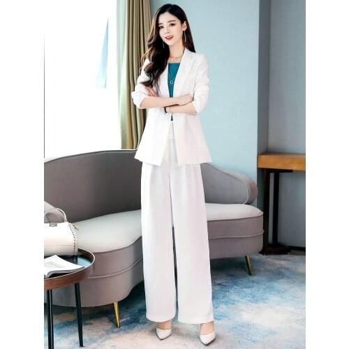 WAEOLSA Women's Office Trouser Suits