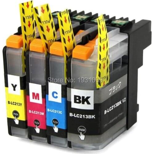 YOTAT For Brother LC213 LC 213 213XL ink cartridge for brother DCP-J4220N-B/W MFC-J4720N MFC-J5620CDW J5720CDW J5820DW