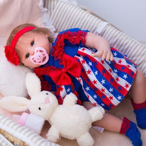 48cm Bebe Reborn Doll Reborn Real Baby Dolls Soft Body Lifelike Princess Dolls Doll Lol with Clothes Toys for Girls