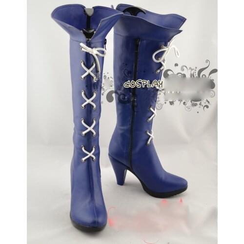 Anime Sailor Saturn Cosplay Boots costume shoes Custom Made Halloween Free Shipping