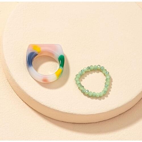 Aomu Rings With Crystals