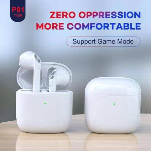 Bluetooth 5.1 True Wireless Earbuds with Charging Box Waterproof Earphone Volume Control Mini TWS Headphone Handsfree for Sports