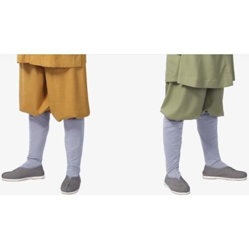 Unisex 6colors Summer&Spring high quality buddhist zen lay meditation trousers buddhism shaolin monk Kung Fu martial arts pants