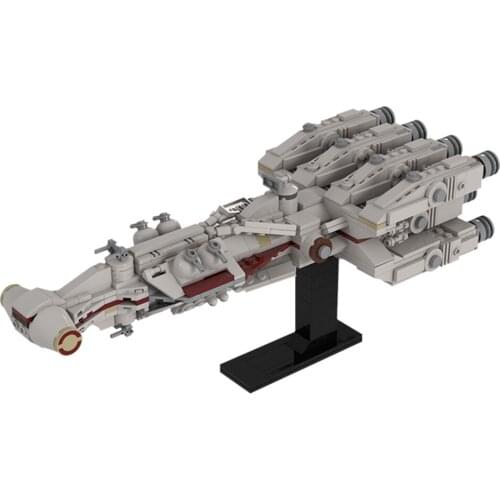 BuildMOC Tantive IV Micro Scale Space Wars MOC Blocks 675pcs Building Bricks Toys