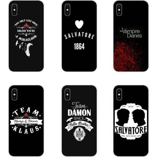 TPU Cases Covers For Huawei Honor 4C 5C 6X 7 7A 7C 8 9 10 8C 8S 8X 9X 10I 20 Lite Pro The Vampire Diaries Stefan Damon Salvatore